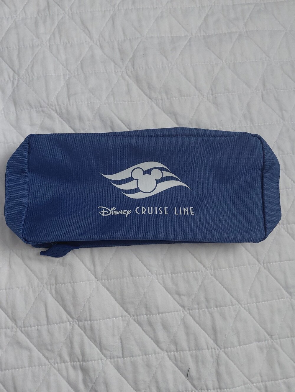 Disney Cruise Line Navy Travel Pouch Or Pencil Case